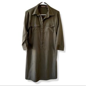 🔴 OVER 50% OFF!!! Speed Control New ♥️ York Olive Green Casual Dress
